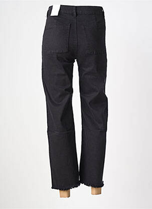 Pantalon 7/8 stretch taille normale noir MAISON ONADO femme