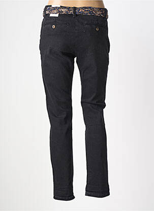 Jeans coupe slim stretch taille normale noir MAISON ONADO femme