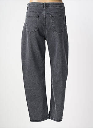 Jeans coupe large stretch taille normale noir HELLO MISS femme