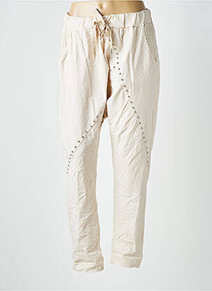 Sarouel taille normale taille normale beige SISSI FASHION femme