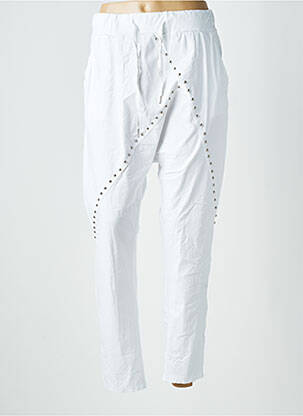 Sarouel taille normale taille normale blanc SISSI FASHION femme