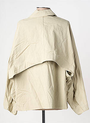 Veste casual finition intérieure doublée beige WIYA femme