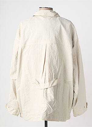 Veste casual finition intérieure doublée beige WIYA femme