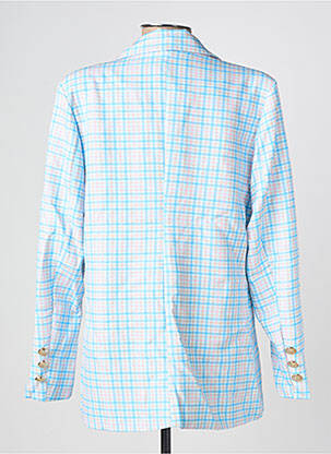 Blazer fausses poches bleu MODA femme