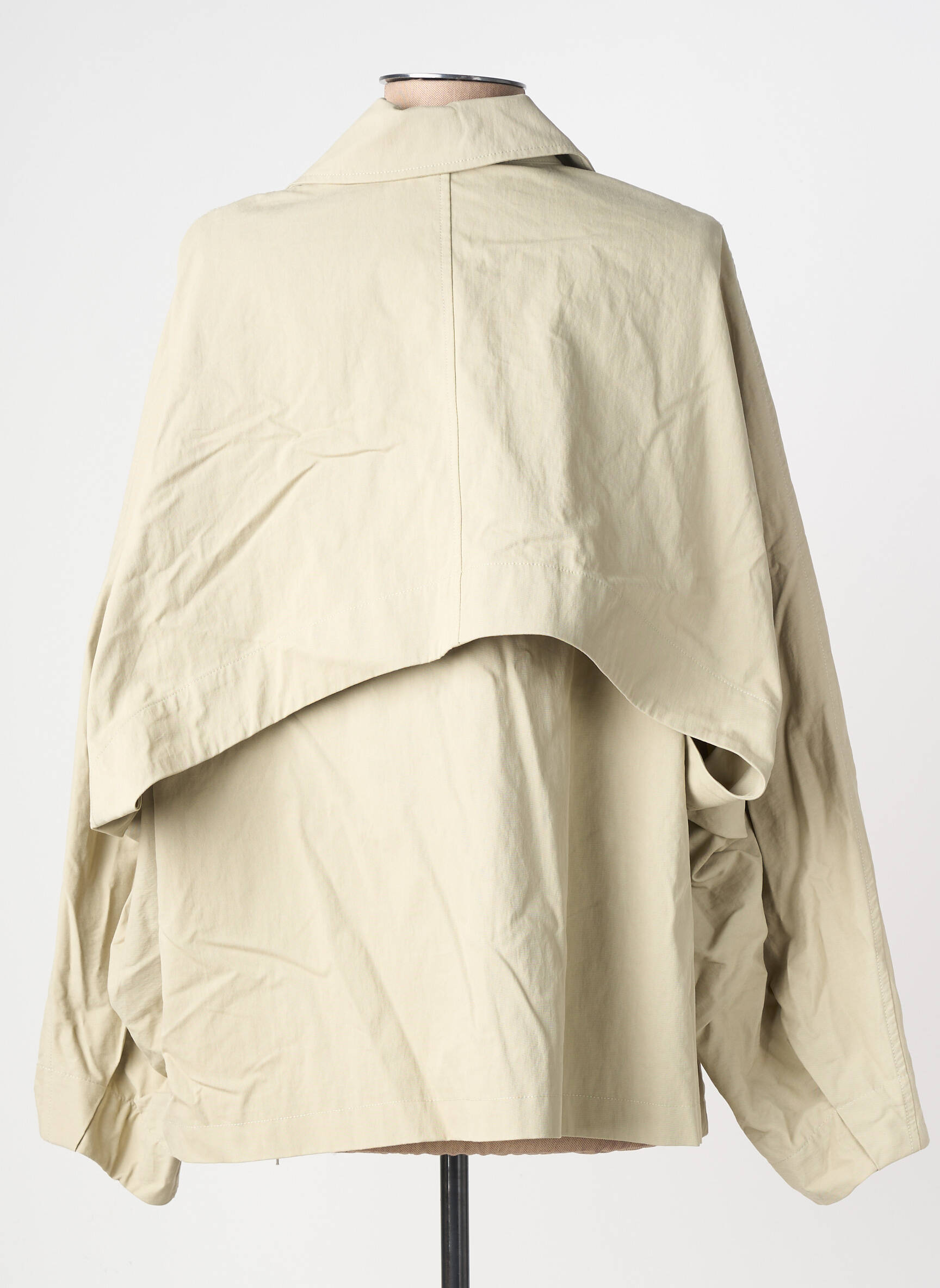Veste casual finition intérieure doublée beige WIYA femme