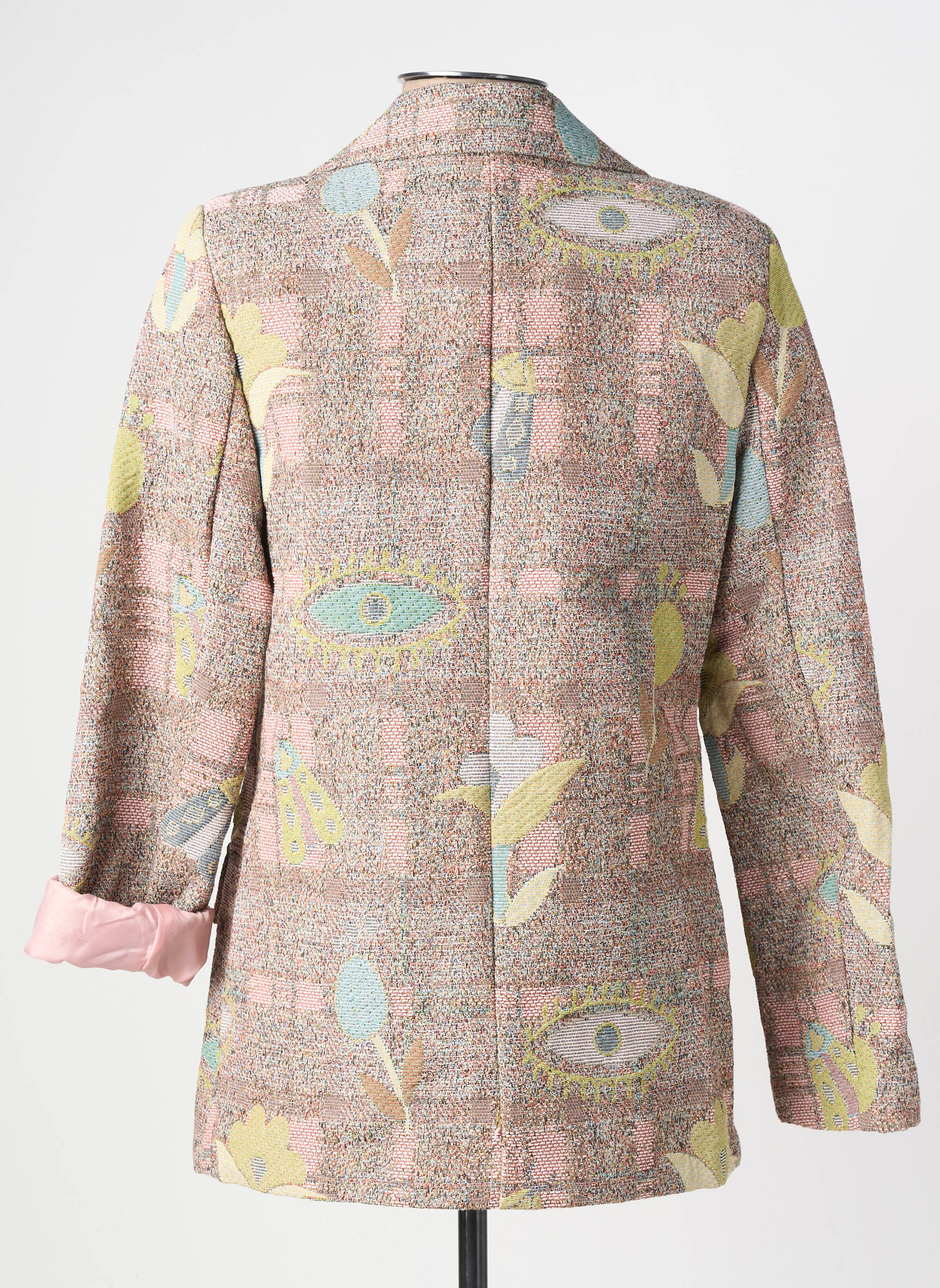 Blazer fausses poches rose BEMINI femme