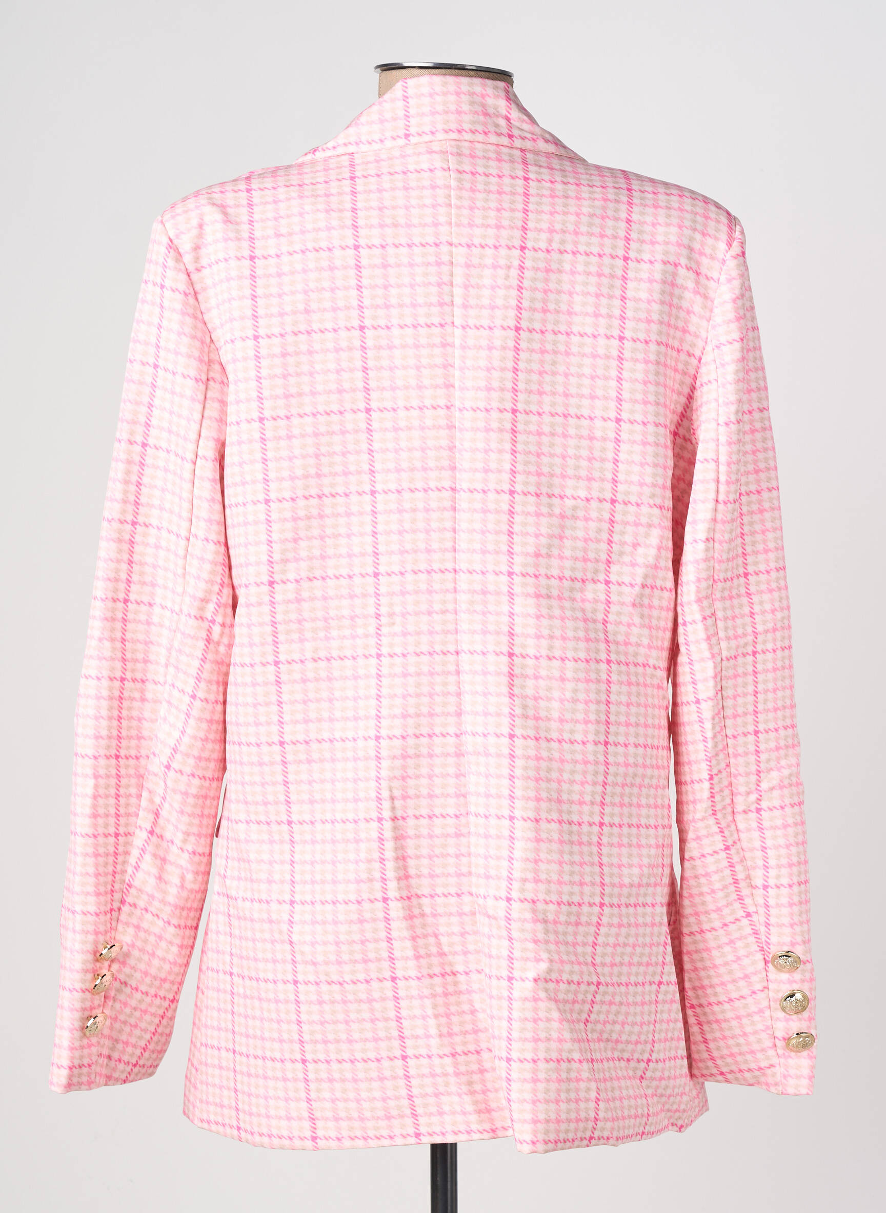 Blazer fausses poches rose MODA femme