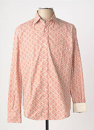 Chemise manches longues poches beige SERGE BLANCO homme