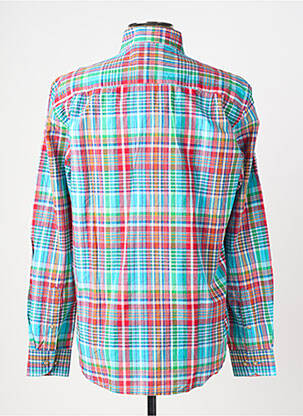 Chemise manches longues poches bleu SERGE BLANCO homme