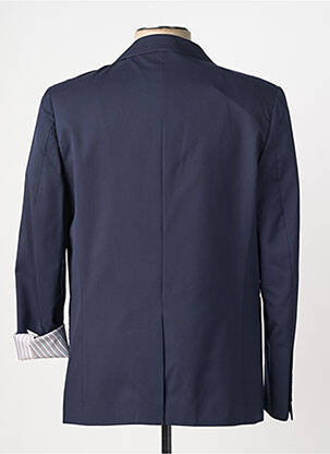 Blazer coupe cintrée bleu SERGE BLANCO homme