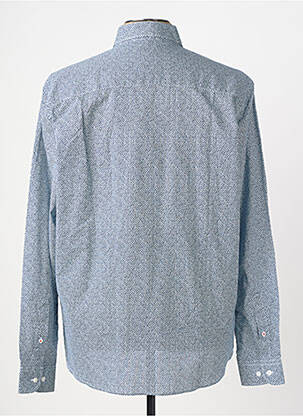 Chemise manches longues poches bleu SERGE BLANCO homme