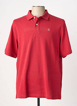 Polo stretch manches courtes rouge SERGE BLANCO homme