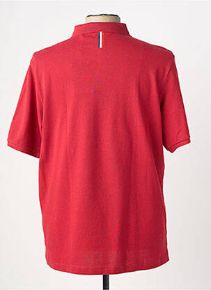 Polo stretch manches courtes rouge SERGE BLANCO homme