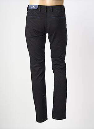 Pantalon chino stretch taille normale noir SERGE BLANCO homme