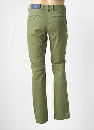 Pantalon chino stretch taille normale vert SERGE BLANCO homme