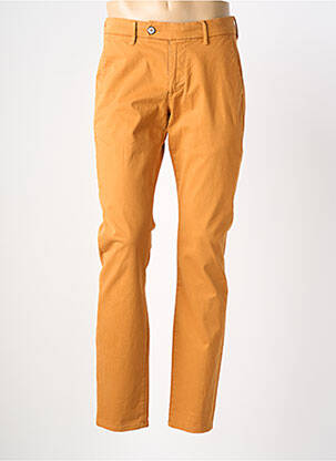 Pantalon chino stretch taille normale orange SERGE BLANCO homme