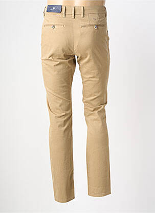 Pantalon chino stretch taille normale vert SERGE BLANCO homme