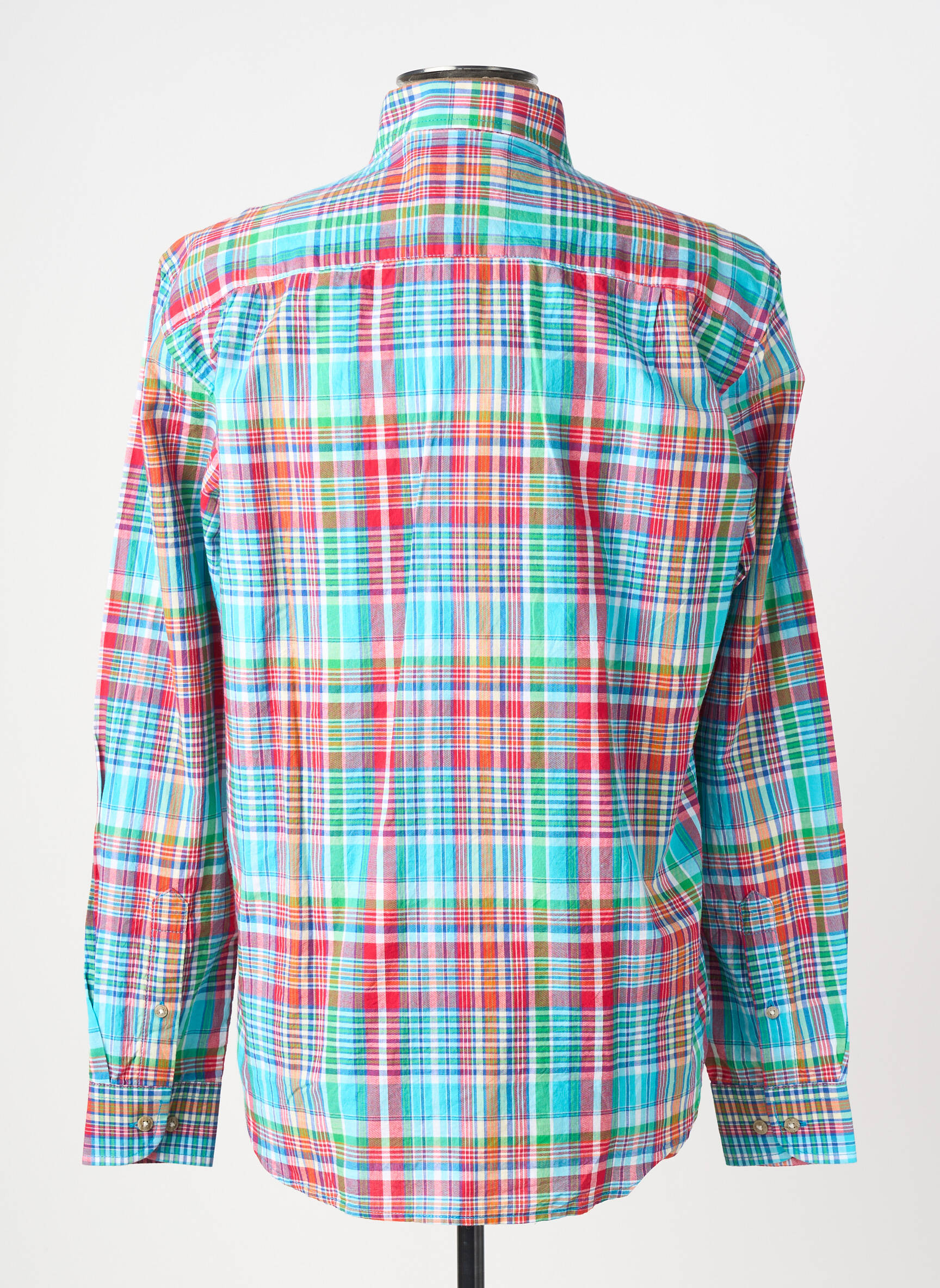 Chemise manches longues poches bleu SERGE BLANCO homme
