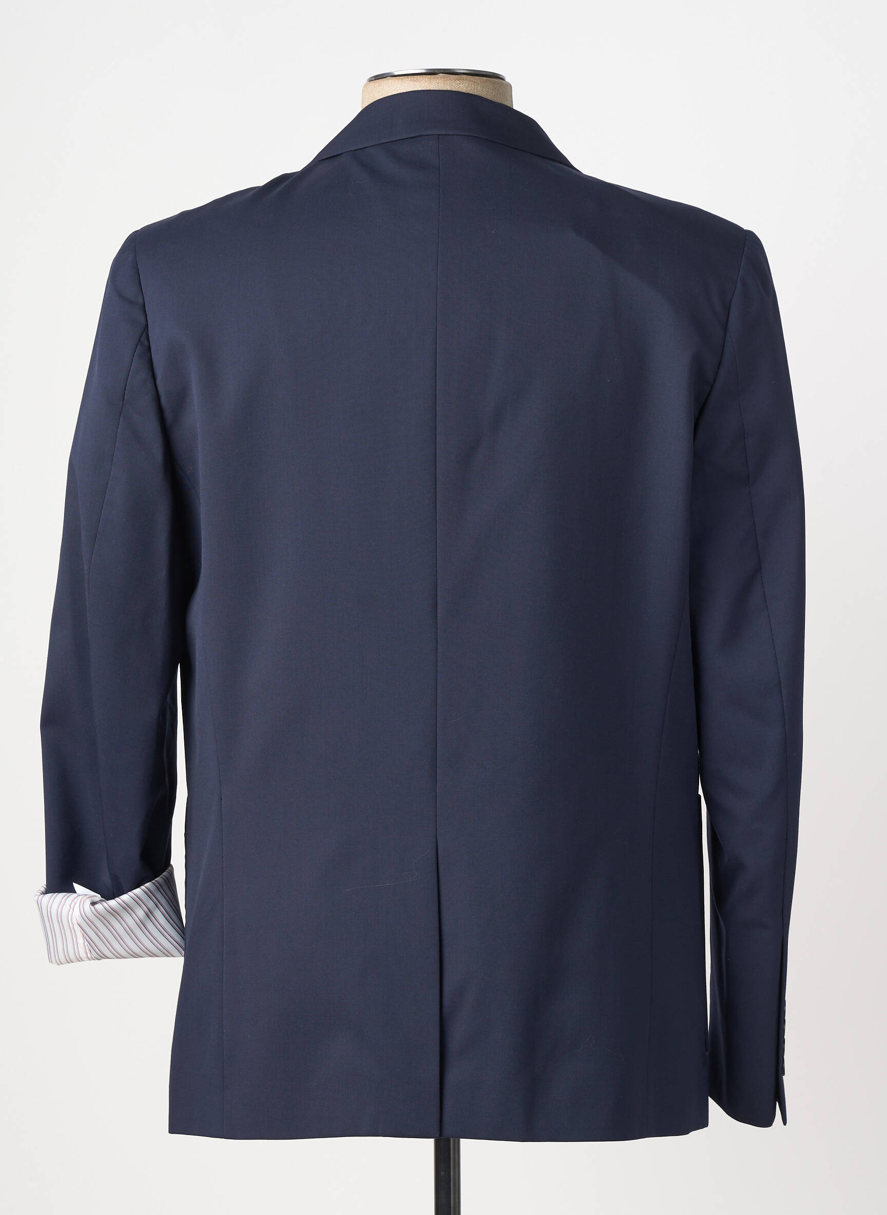 Blazer coupe cintrée bleu SERGE BLANCO homme