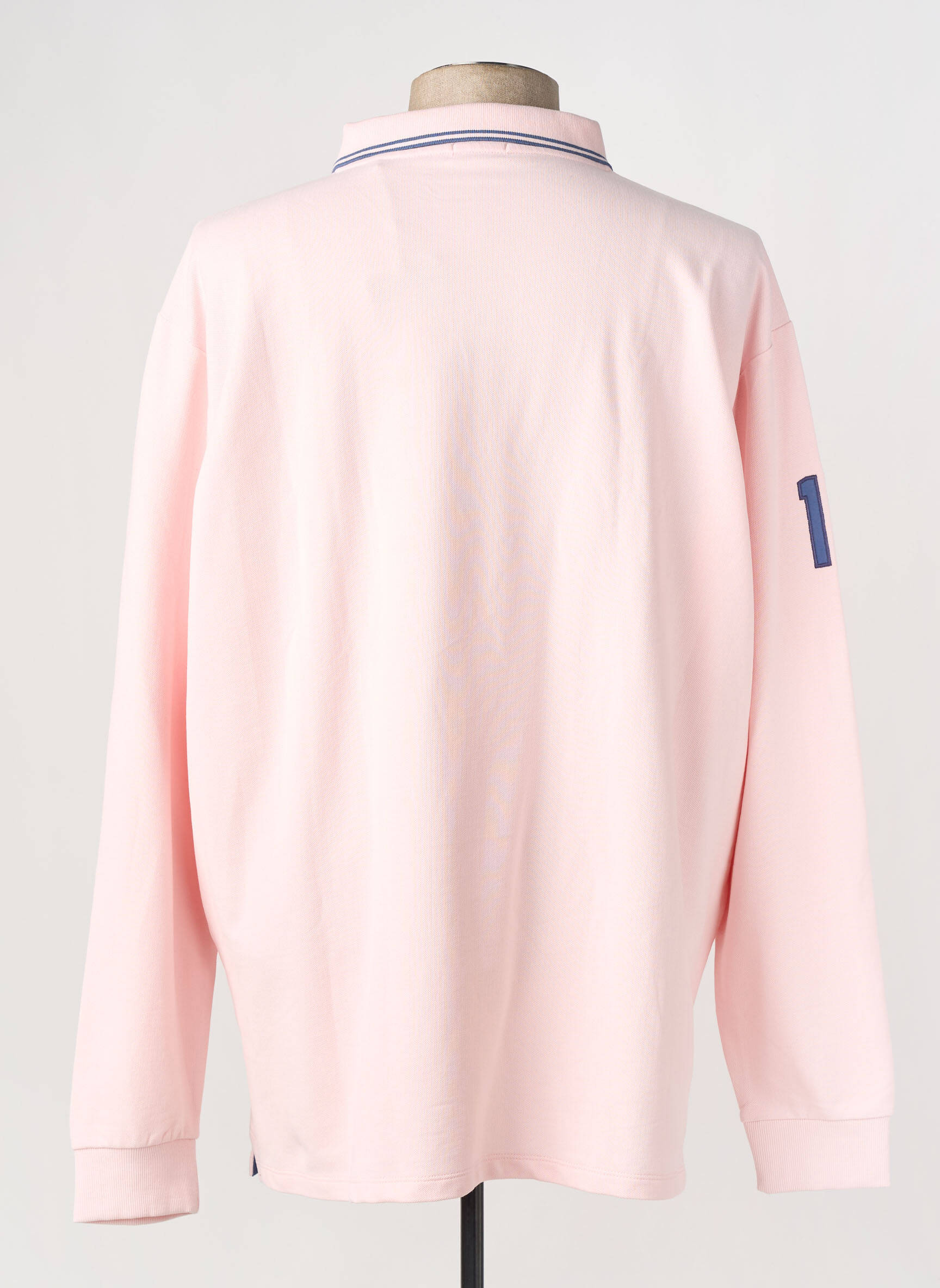 Polo manches longues manches longues rouge SERGE BLANCO homme