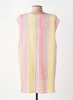 Robe courte manches courtes manches courtes jaune LES ACOLYTES femme