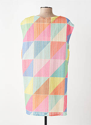 Robe courte manches courtes manches courtes rose LES ACOLYTES femme