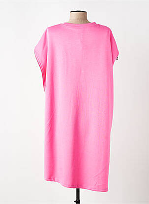 Robe courte manches courtes manches courtes rose FLY OUT femme
