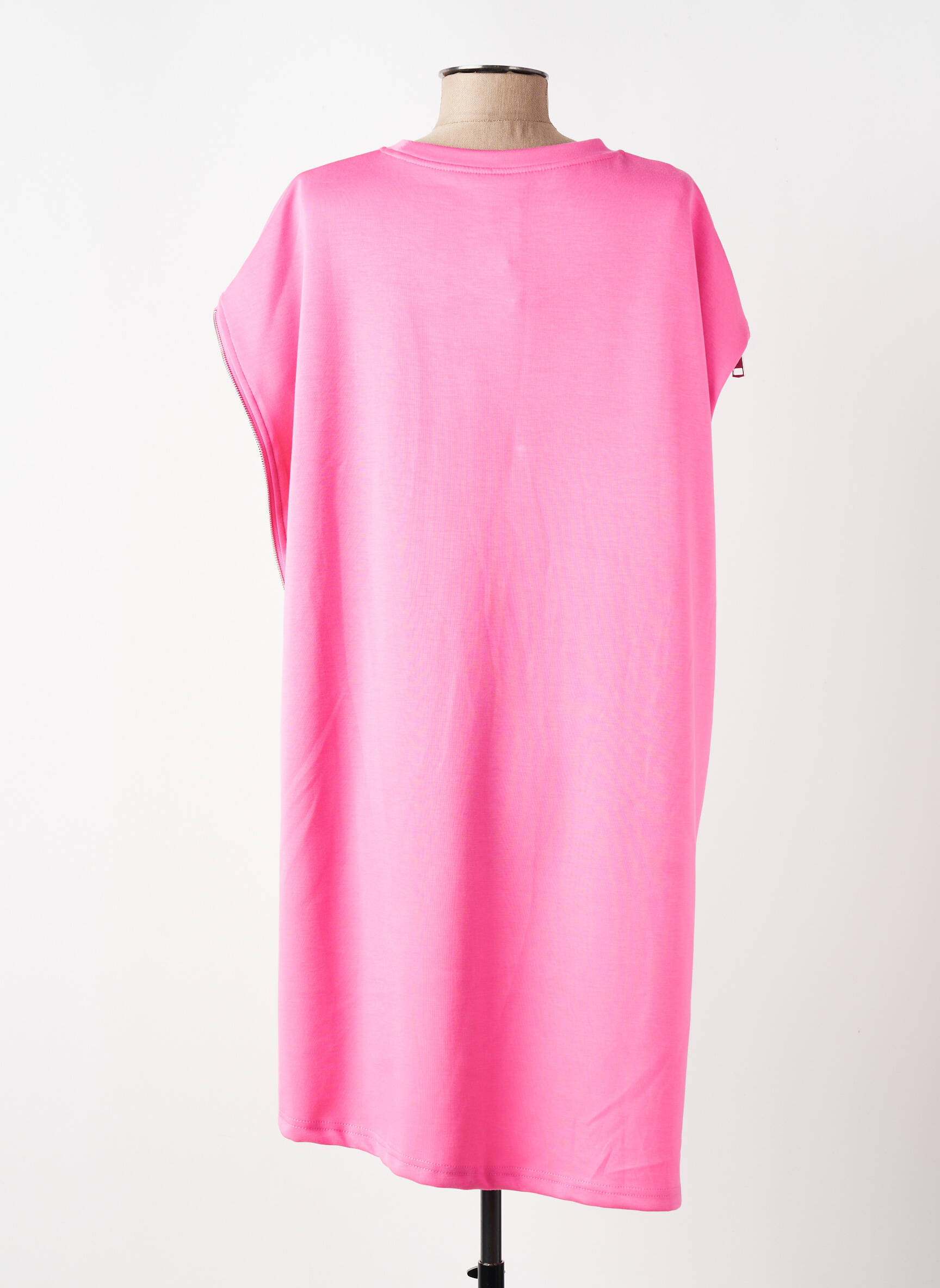 Robe courte manches courtes manches courtes rose FLY OUT femme
