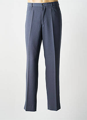 Pantalon droit taille à pinces taille normale bleu MEXX homme
