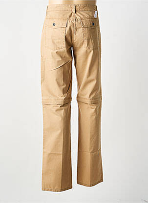 Pantalon droit tissage popeline taille normale beige CAMEL ACTIVE homme