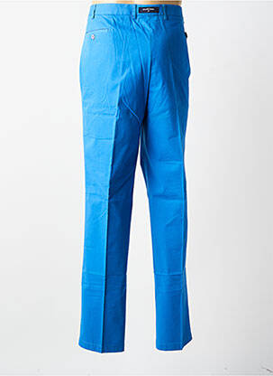 Pantalon droit tissage popeline taille normale bleu DANIEL HECHTER homme