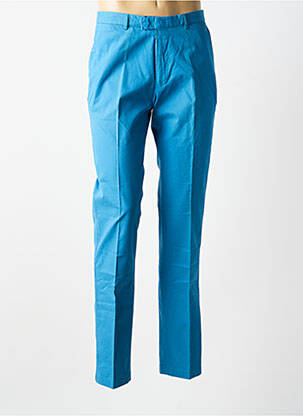 Pantalon slim stretch taille normale bleu DANIEL HECHTER homme
