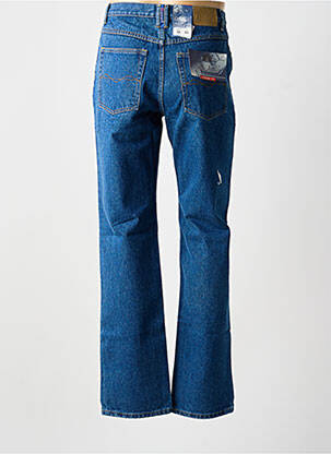 Jeans coupe droite stretch taille normale bleu DUKE homme