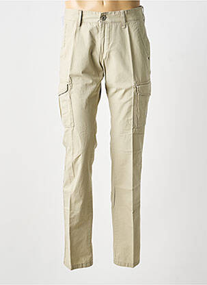 Pantalon cargo slim taille normale beige CAMEL ACTIVE homme