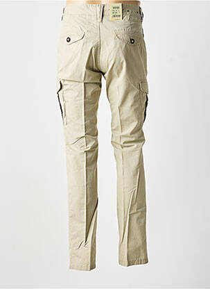 Pantalon cargo slim taille normale beige CAMEL ACTIVE homme