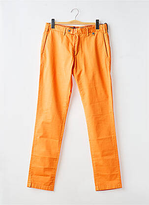 Pantalon chino tissage popeline taille normale orange AT.P.CO homme