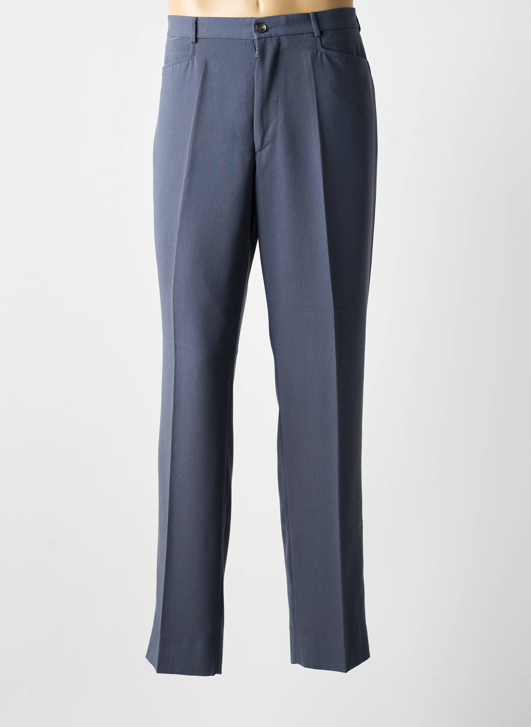 Pantalon droit taille à pinces taille normale bleu MEXX homme