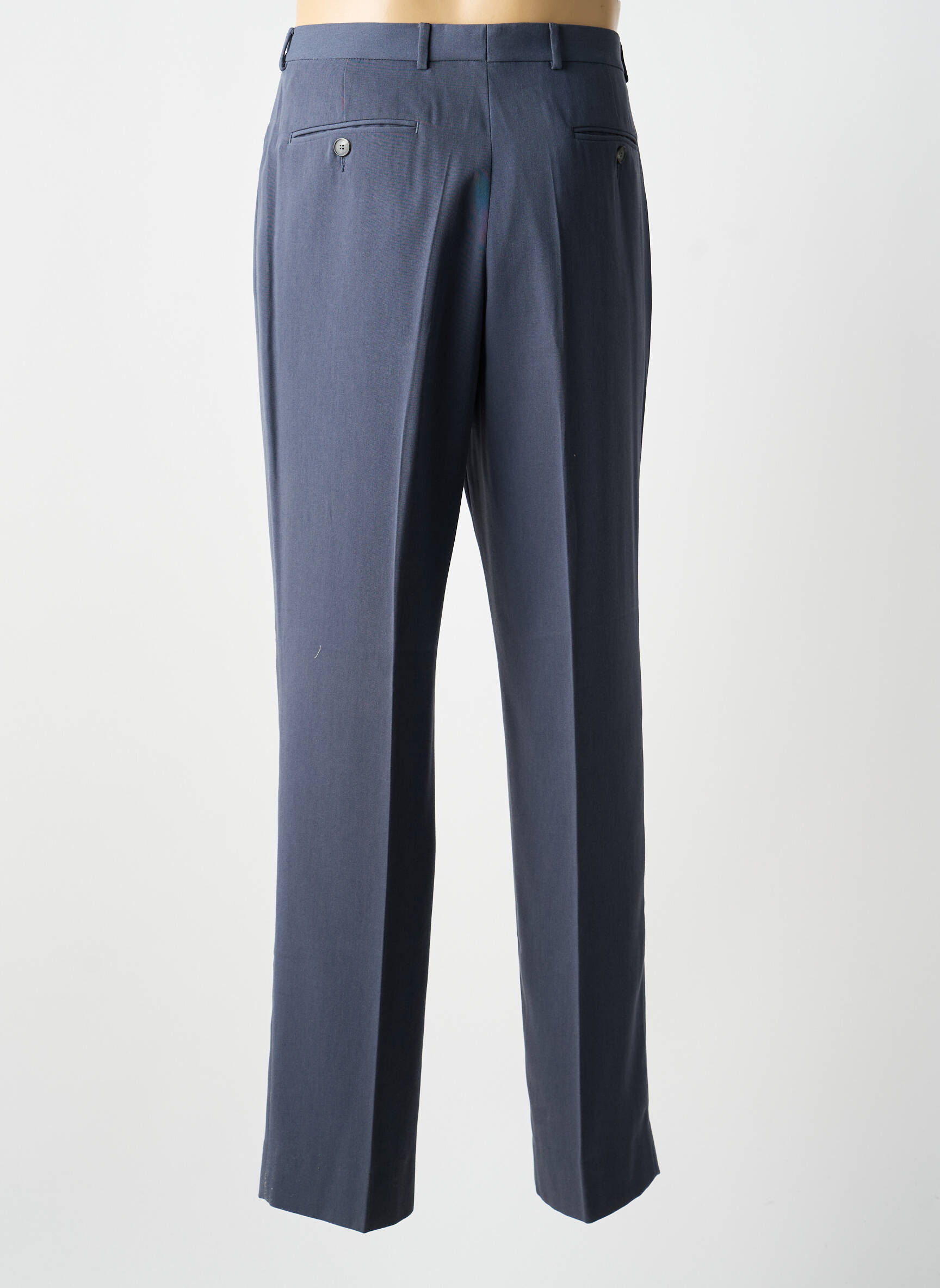 Pantalon droit taille à pinces taille normale bleu MEXX homme