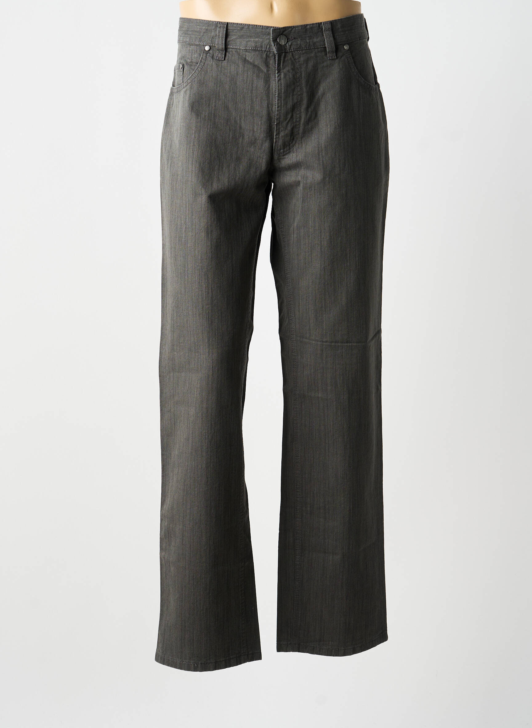 Jeans coupe droite stretch taille normale gris PIONEER homme