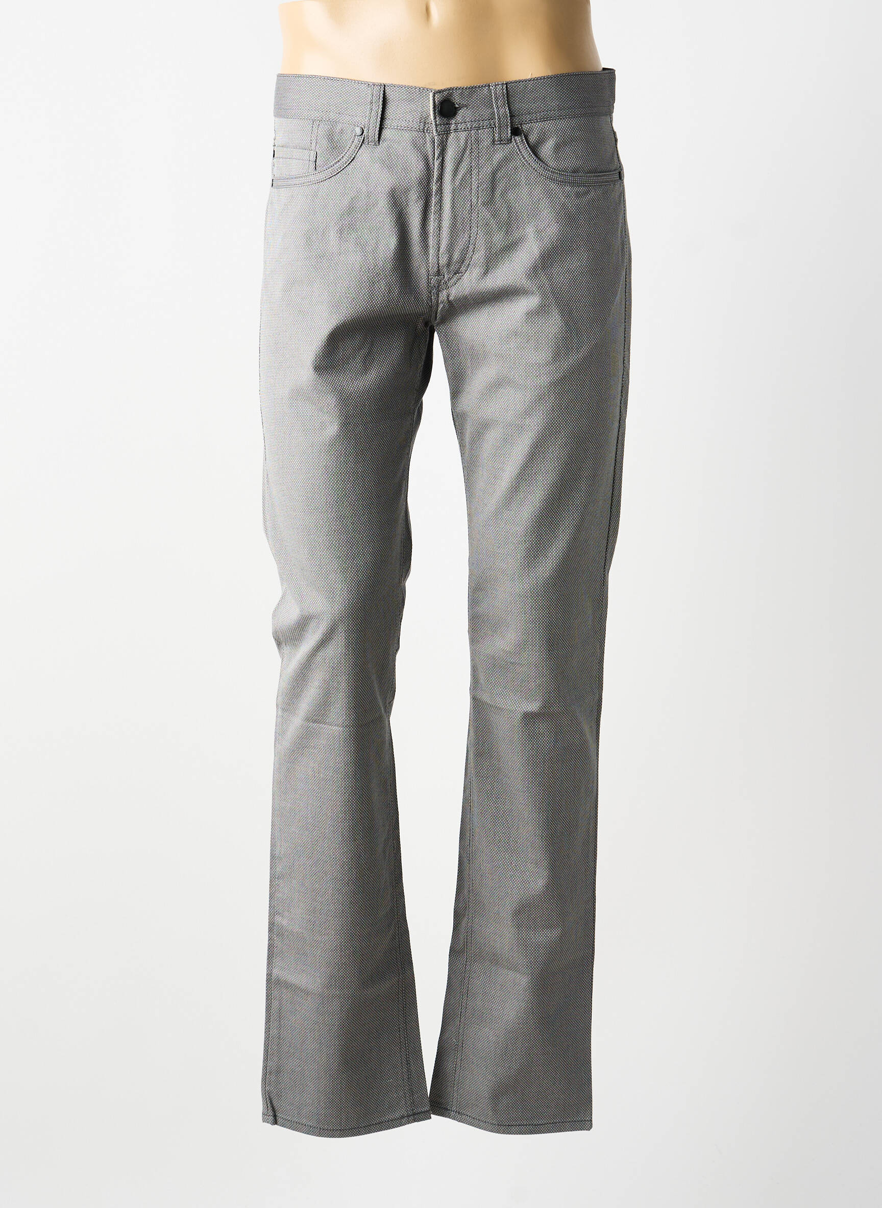 Jeans coupe slim stretch taille normale bleu DIGEL homme