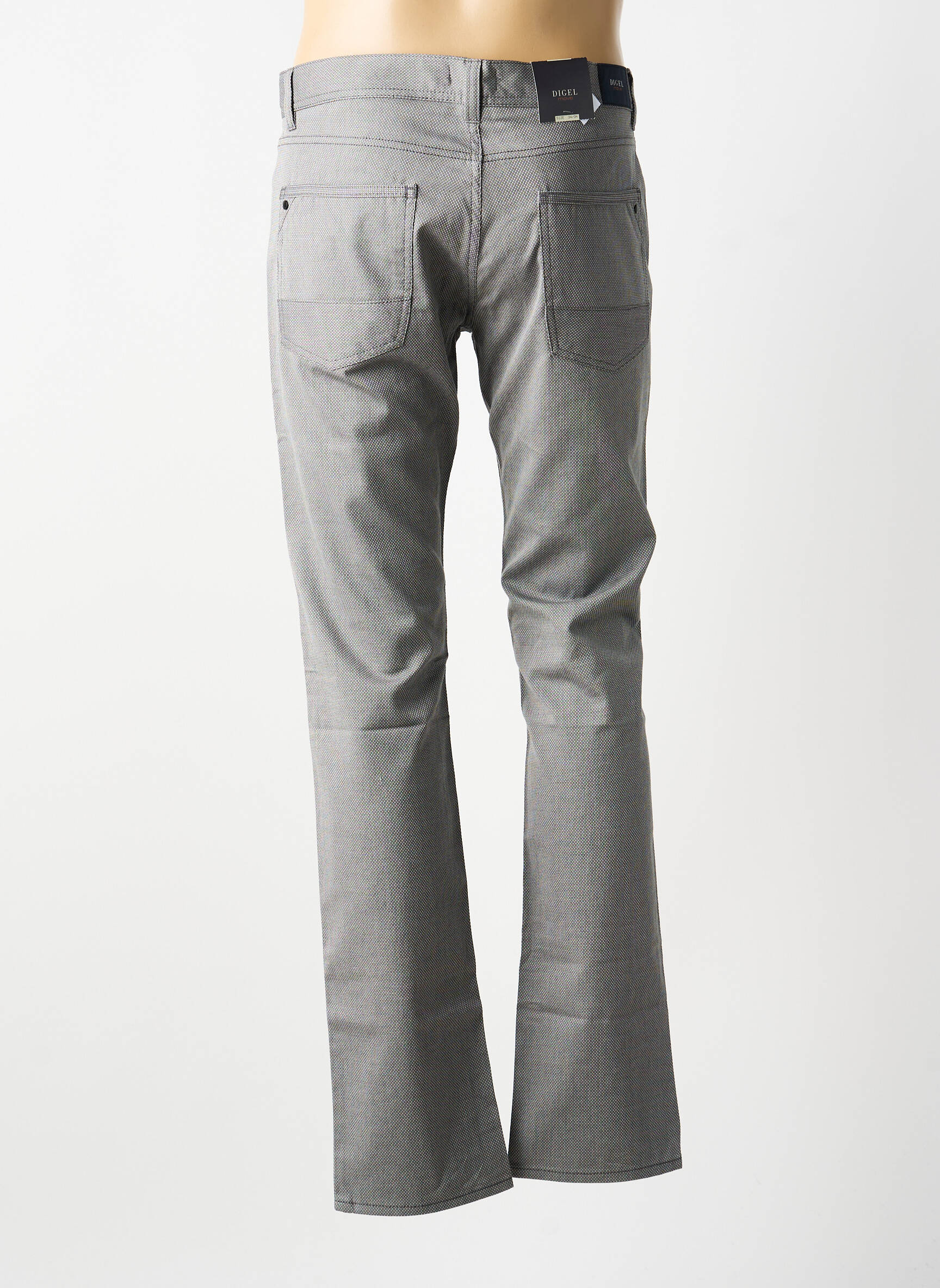 Jeans coupe slim stretch taille normale bleu DIGEL homme