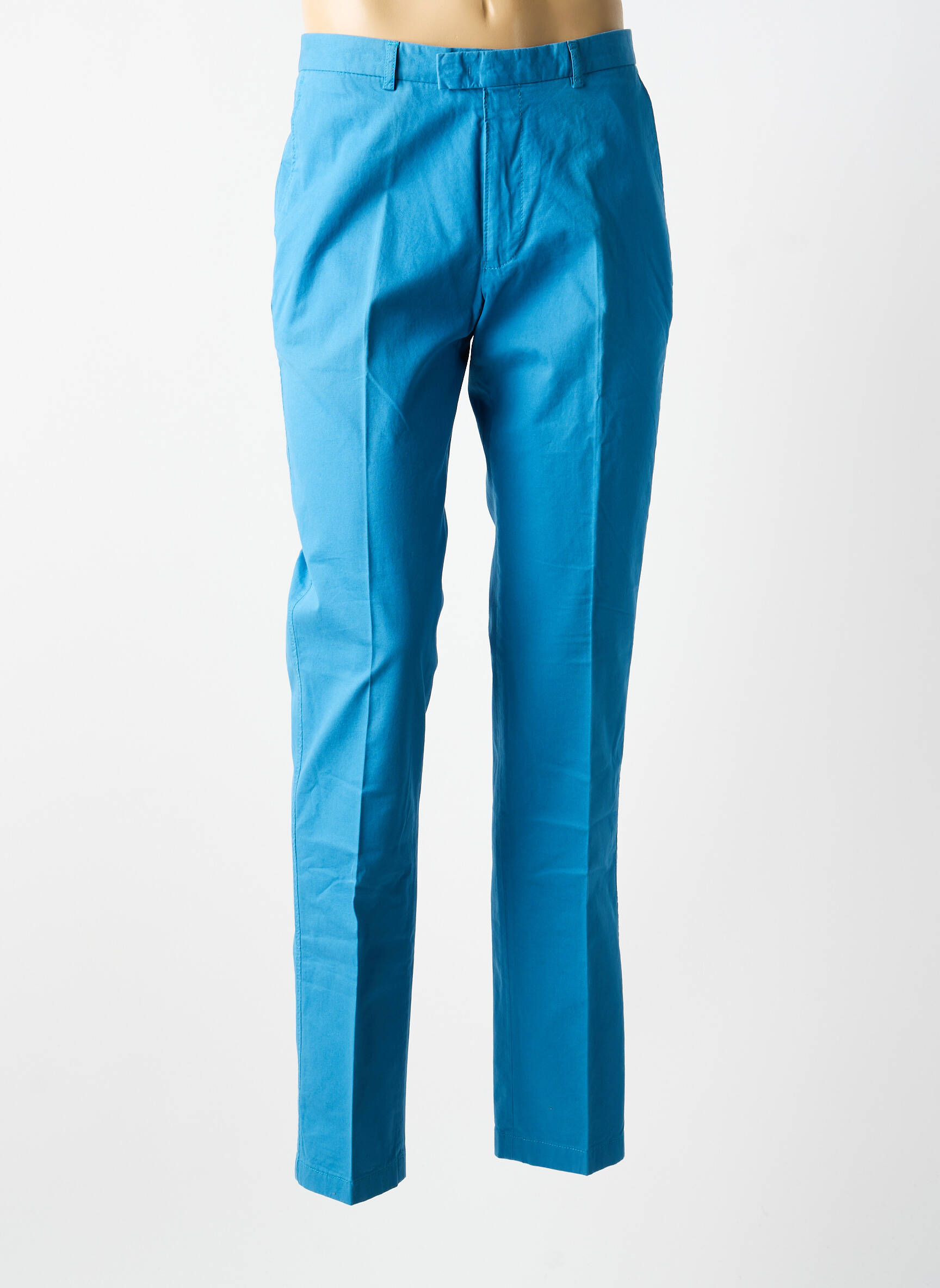 Pantalon slim stretch taille normale bleu DANIEL HECHTER homme