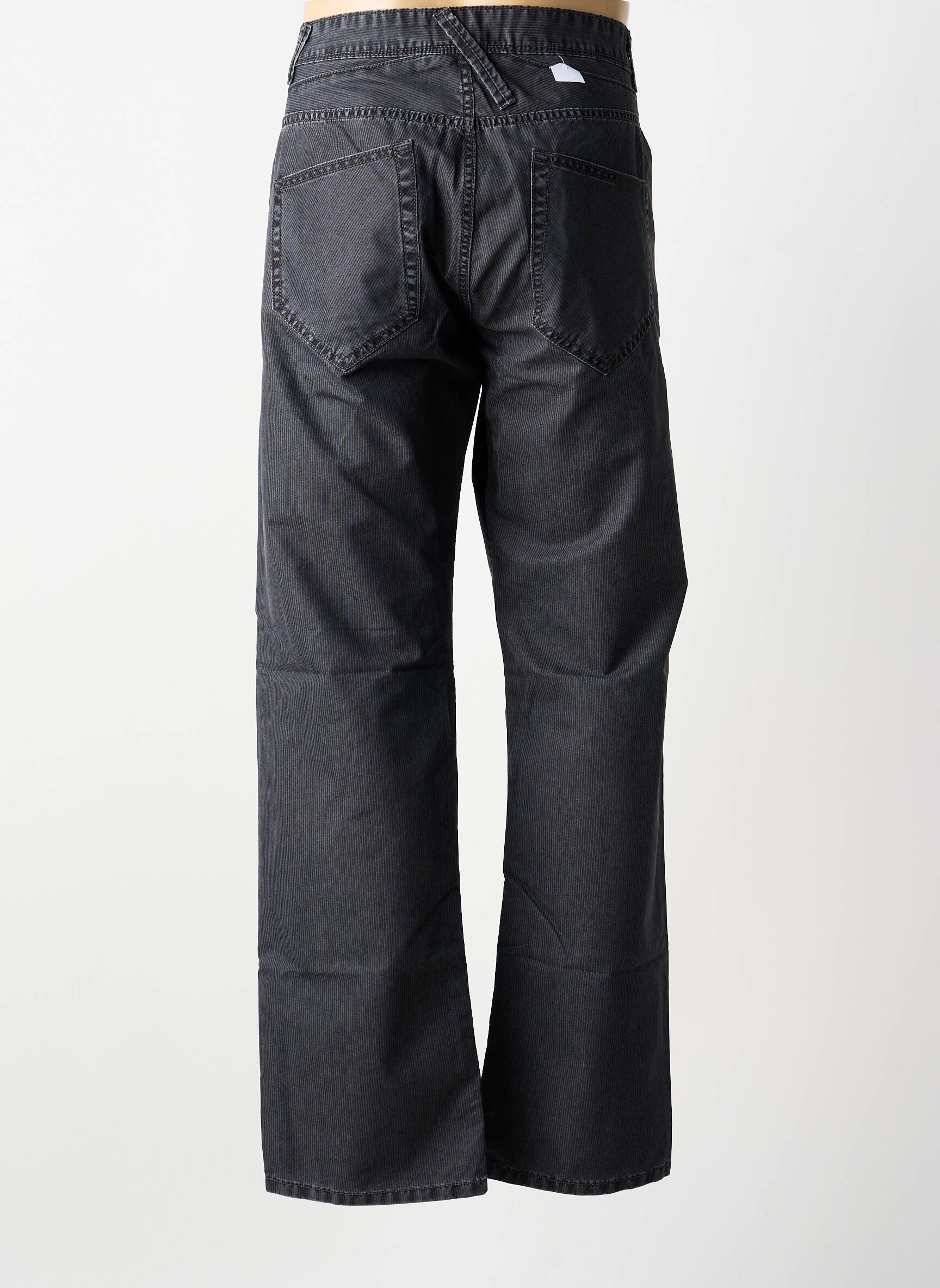 Pantalon droit stretch taille normale gris GREYES homme