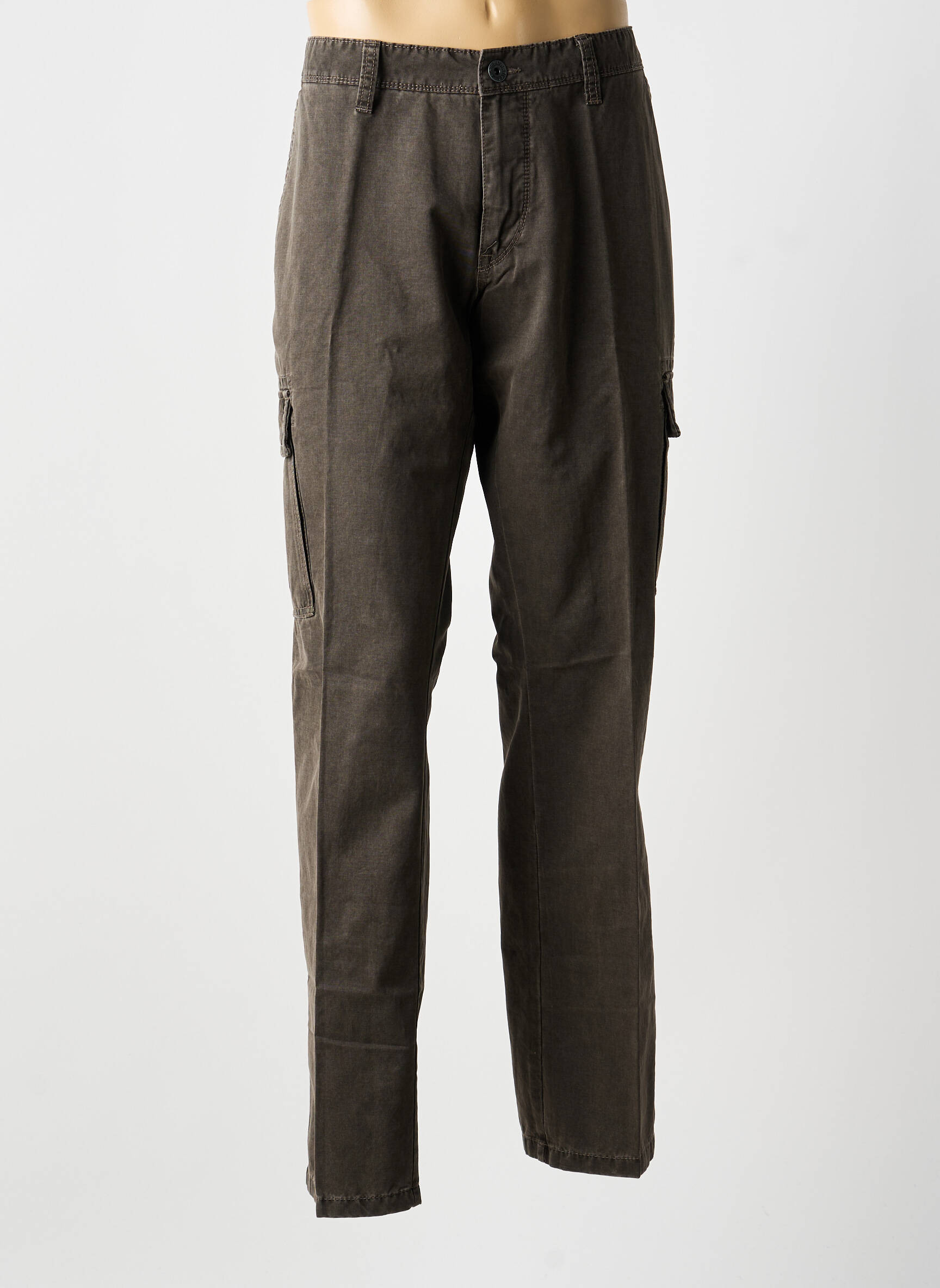 Pantalon cargo tissage popeline taille normale marron CAMEL ACTIVE homme
