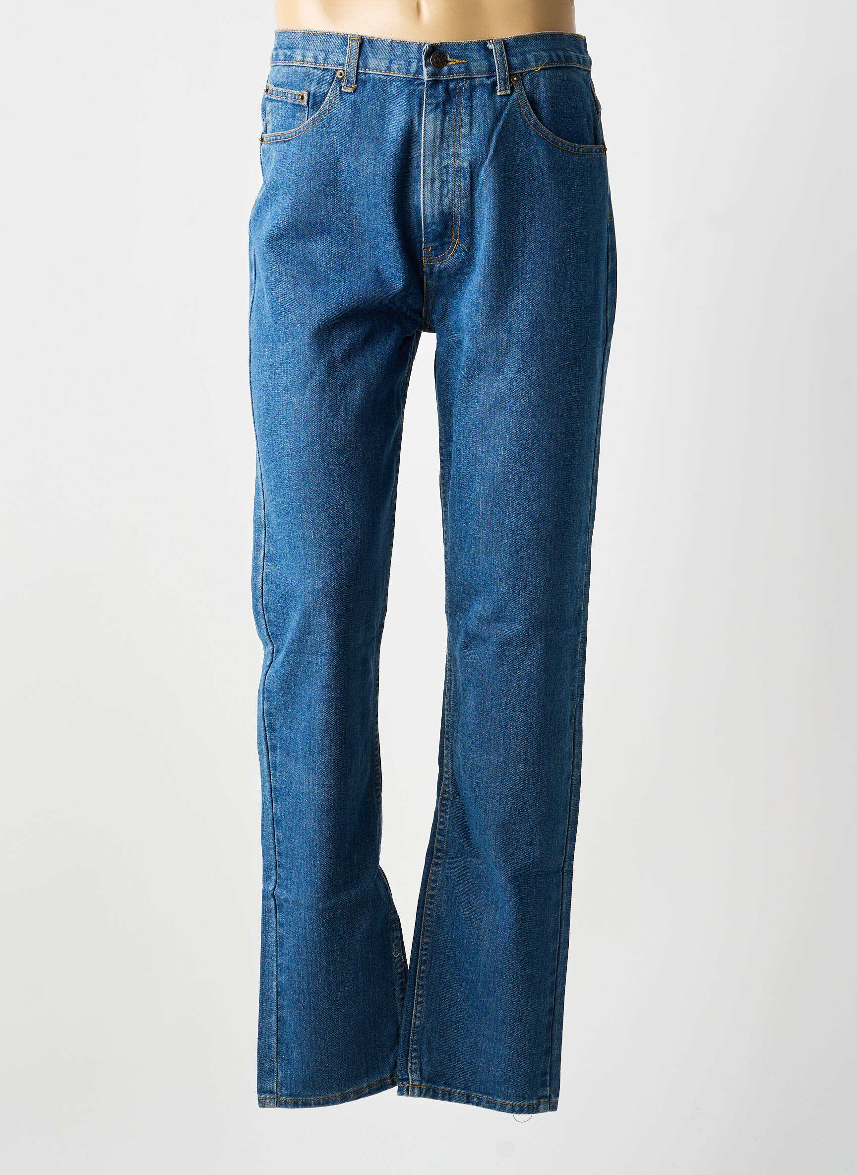 Jeans coupe droite stretch taille normale bleu ROCKFORD homme