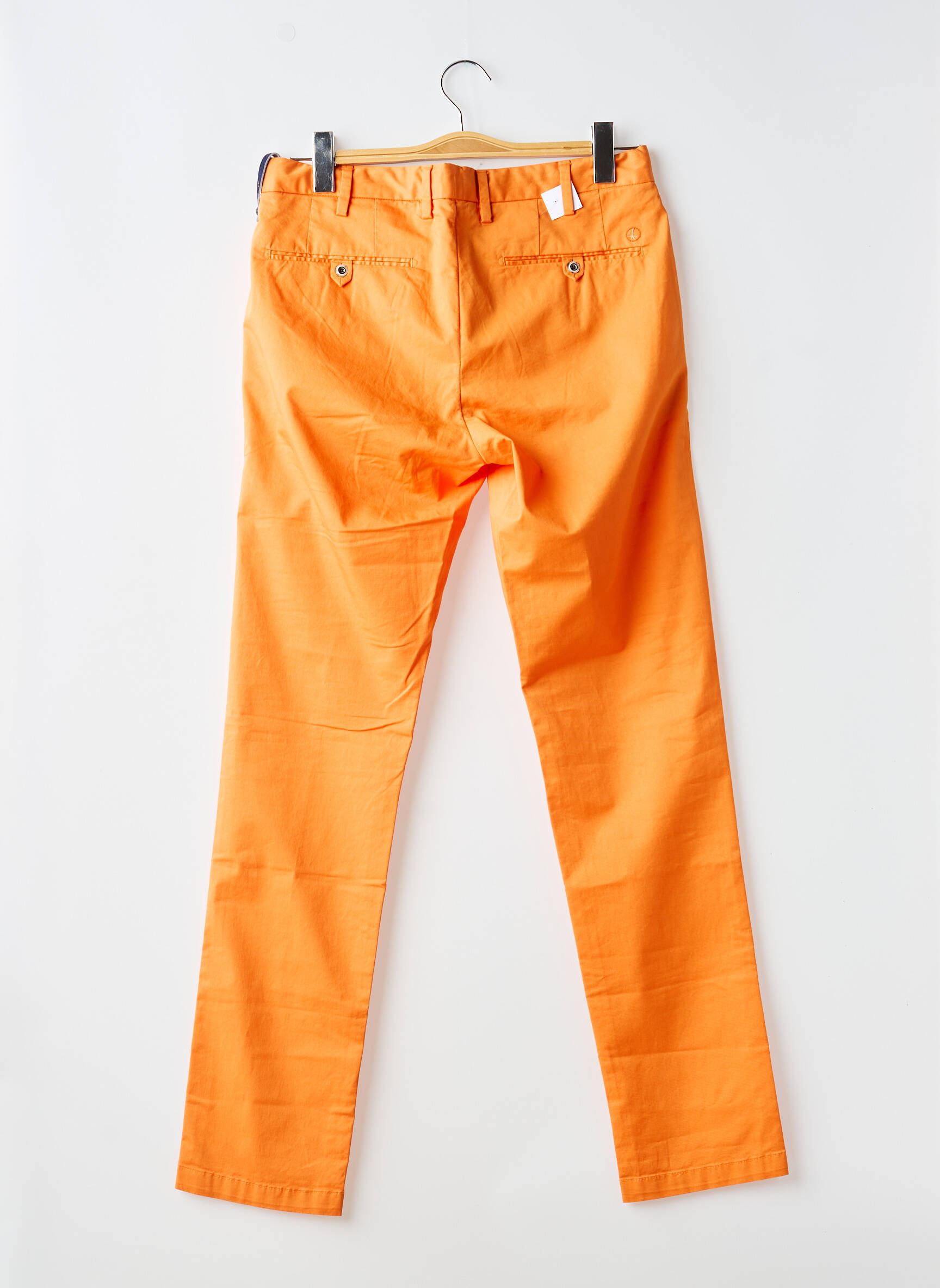 Pantalon chino tissage popeline taille normale orange AT.P.CO homme