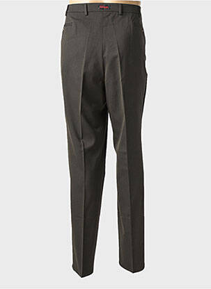 Pantalon droit tissage chiné taille normale gris ALDORRO BY KLOTZ homme