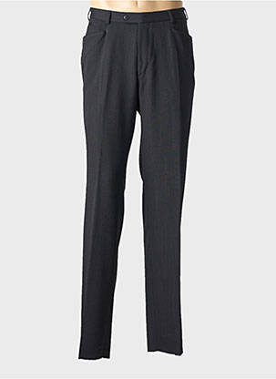Pantalon droit tissage chiné taille normale gris DIGEL homme