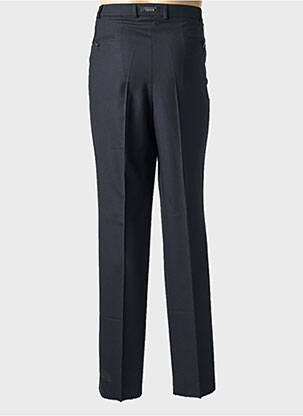 Pantalon droit taille à pinces taille normale bleu DIGEL homme