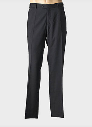 Pantalon droit taille à pinces taille normale noir DIGEL homme